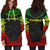 Tuvalu Women's Hoodie Dress - Polynesian Reggae Chief - Polynesian Pride