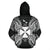 Wallis nd Futuna Polynesian ll Over Hoodie Map Black - Polynesian Pride