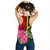 Vanuatu Women's Racerback Tank - Vanuatu Flag with Hibiscus - Polynesian Pride