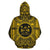 Fiji ll Over Hoodie Fiji Coat of rms Polynesian Gold Black - Polynesian Pride