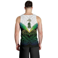 Maori Manaia New Zealand Men Tank Top Rasta - Polynesian Pride