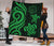 Palau Premium Quilt - Green Tentacle Turtle - Polynesian Pride