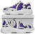 Polynesian Maori Ethnic Ornament Violet Chunky Sneakers - Polynesian Pride