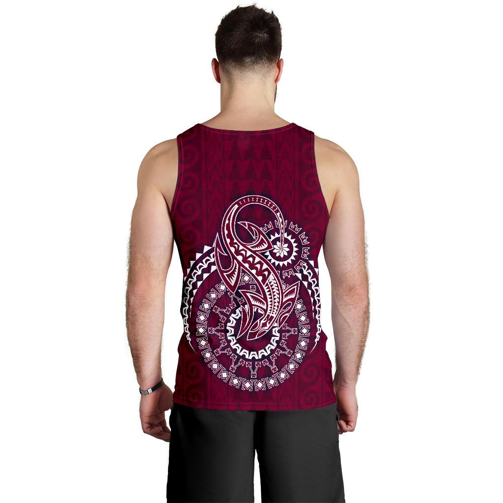 Cook Islands Tamariki Toa Men Tank Top - Polynesian Pride