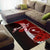 Chuuk Polynesian Custom Personalised Area Rug - Coat Of Arm With Hibiscus - Polynesian Pride