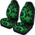 Palau Car Seat Covers - Green Tentacle Turtle - Polynesian Pride