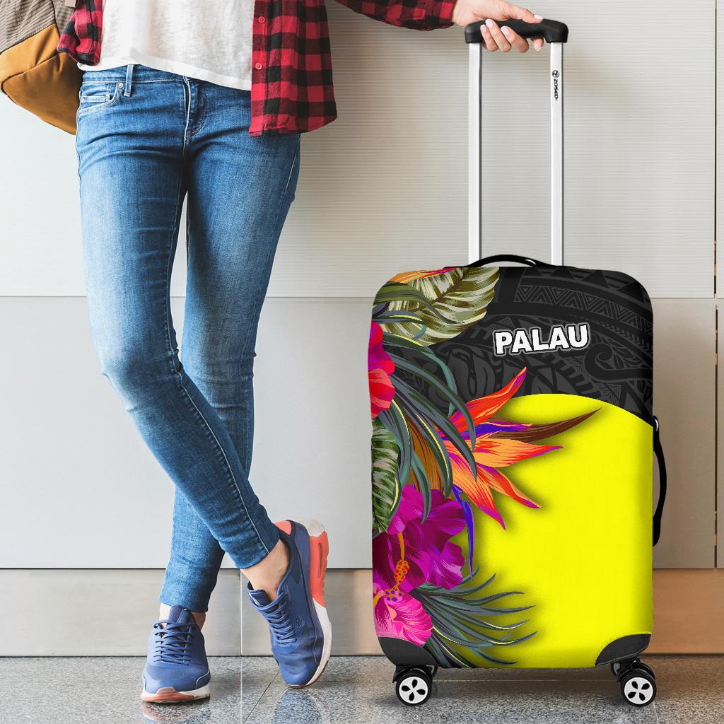 Palau Luggage Covers - Polynesian Hibiscus Pattern - Polynesian Pride