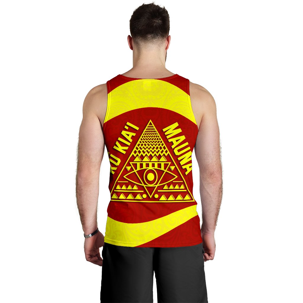 Mauna Kea Men's Tank Top 09 - Polynesian Pride