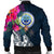 Federated States Of Micronesia Men's Bomber Jacket - Summer Vibes - Polynesian Pride