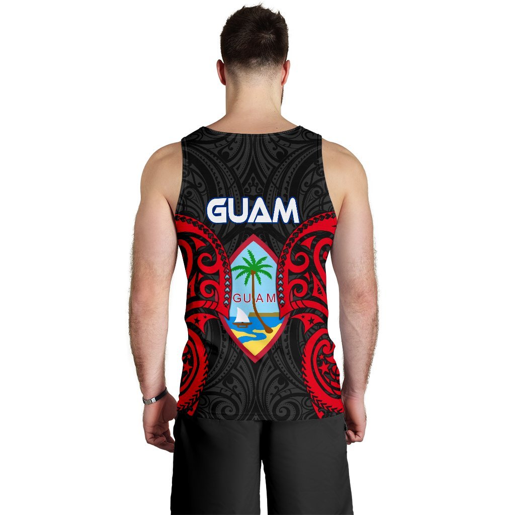 Guam Polynesian Men's Tank Top - Guam Spirit - Polynesian Pride