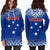 Samoa Women's Hoodie Dress - Polynesian Fog Blue - Polynesian Pride