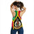 Polynesian Vanuatu Custom Personalised Women's Racerback Tank - Vanuatu Flag and Coat Of Arms - Polynesian Pride