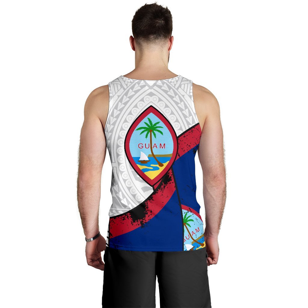 Guam Special White Men's Tank Top A0 - Polynesian Pride