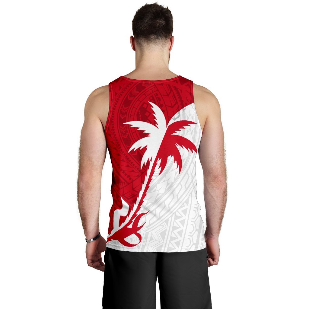 Tahiti Polynesian Coconut Tree Men'S Tank Top - Polynesian Pride