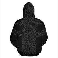 Polynesian Hoodie Tree Root Style 01 - Polynesian Pride