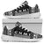 Northern Mariana Islands Sporty Sneakers - Polynesian Chief Black Version - Polynesian Pride