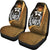 Samoa Polynesian Car Seat Covers Gold - Turtle With Hook - Polynesian Pride