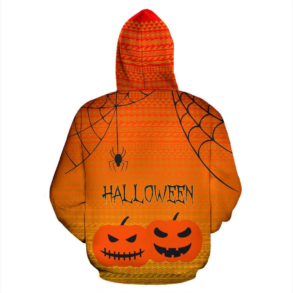 Halloween All Over Hoodie Trick Or Treat - Polynesian Pride