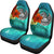 American Samoa Car Seat Covers - Tropical Flowers Style - Polynesian Pride