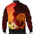 American Samoa Men's Bomber Jacket - Tribal Tuna Fish - Polynesian Pride