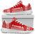 Tonga Sporty Sneakers - Polynesian Chief Flag Version - Polynesian Pride