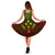 Polynesian Kosrae Midi Dress - Reggae Vintage Polynesian Patterns - Polynesian Pride