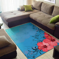 Hibiscus Art Area Rug AH - Polynesian Pride