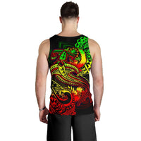 Pohnpei Men's Tank Top - Reggae Shark Polynesian Tattoo - Polynesian Pride