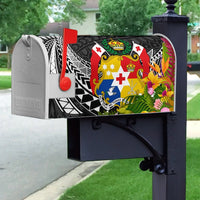 Tonga Mailbox Cover - Custom Personalised Tropical Flowers Style - Polynesian Pride