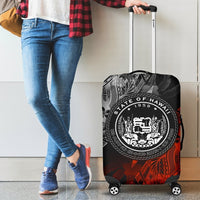 Polynesian Hawaii Luggage Covers - Vintage Polynesian Style Red - Polynesian Pride