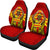 Hawaii Car Seat Covers - King Mauna Kea Universal Fit Red - Polynesian Pride