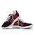 Cook Islands Polynesian Sneakers - Coat Of Arm With Hibiscus - Polynesian Pride