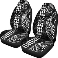 Kanaka Polynesian Car Seat Covers White Universal Fit White - Polynesian Pride