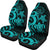 Palau Car Seat Covers - Turquoise Tentacle Turtle - Polynesian Pride