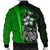 Federated States of Micronesia Men's Bomber Jackets Green - Turtle With Hook - Polynesian Pride