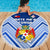 Mate Ma'a Tonga Rugby Beach Blanket Polynesian Creative Style - Blue - Polynesian Pride