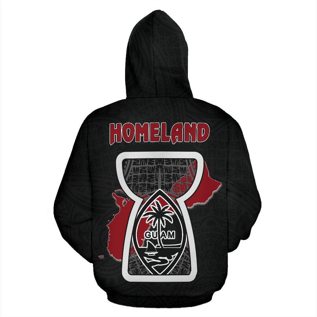 Guam Polynesian Zip up Hoodie Guaman Homeland - Polynesian Pride