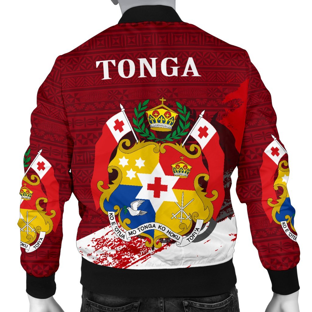 Tonga Special Men's Bomber Jacket - Polynesian Pride