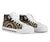 Vanuatu High Top Canvas Shoes - Gold Tentacle Turtle - Polynesian Pride