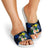 Hawaii Polynesian Slide Sandals - Turtle With Plumeria Flowers - Polynesian Pride