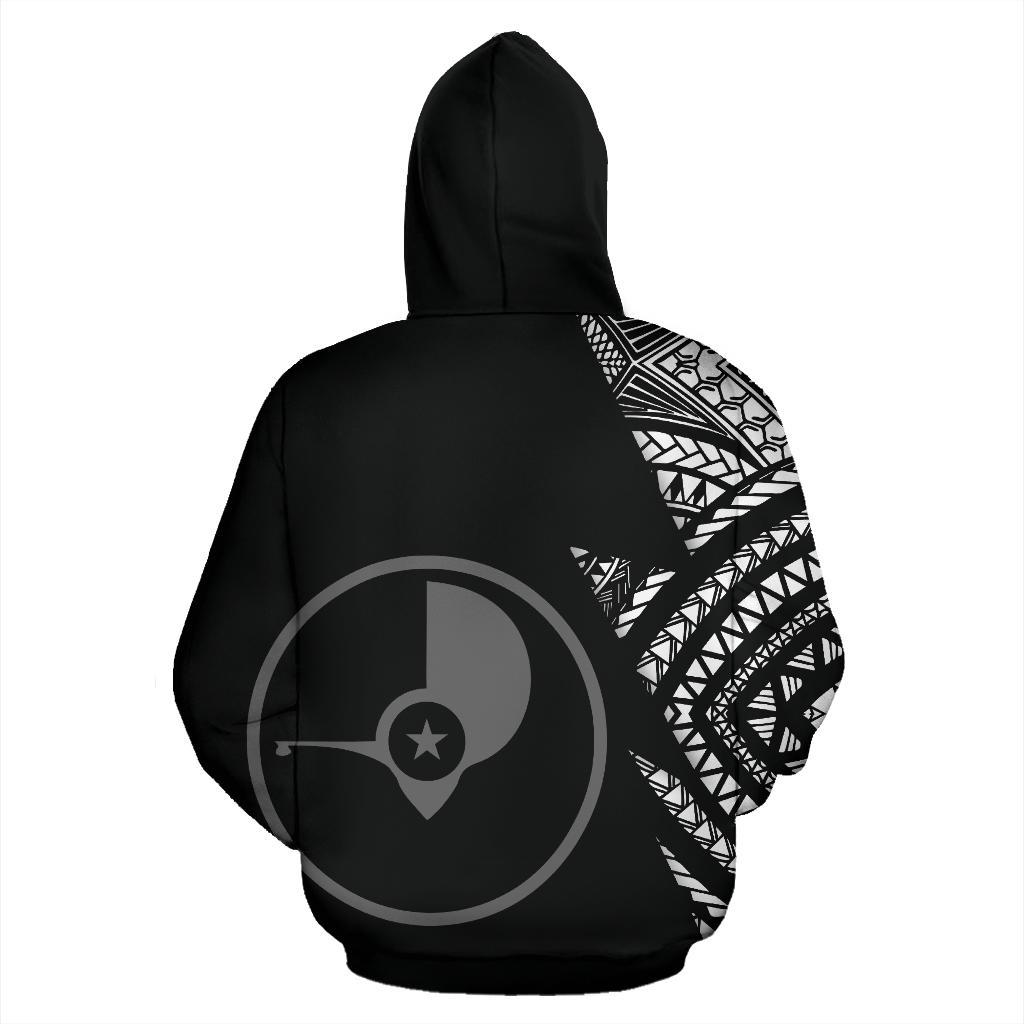 Yap Pattern All Over Zip up Hoodie FSM - Polynesian Pride