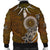 Chuuk Custom Personalised Men's Bomber Jacket - Polynesian Boar Tusk - Polynesian Pride