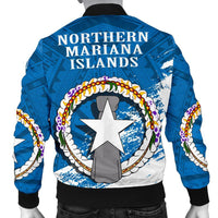 Northern Mariana Islands Special Men's Bomber Jacket - Polynesian Pride