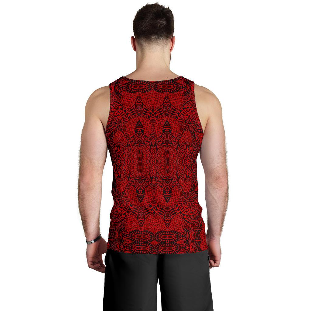 Polynesian Men's Tank Top Red - Polynesian Pride