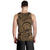 Polynesian Maori Lauhala Gold Hawaii Men's Tank Top - Polynesian Pride