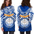 Marshall Islands Rugby Women Hoodie Dress Forever - Polynesian Pride