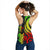 Vanuatu Women's Racerback Tank - Reggae Tentacle Turtle - Polynesian Pride