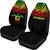 Hawaii Car Seat Covers - Polynesian Turtle Tattoo Reggae Horizontal - Polynesian Pride