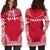 Tahiti Women's Hoodie Dress - Polynesian Flag Chief - Polynesian Pride