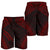 American Samoa Men's Shorts - Polynesian Chief Red Version - Polynesian Pride